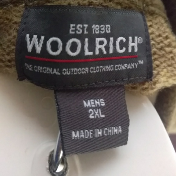 WoolRich 100% wool zippered pockets sweater - Picture 8 of 8